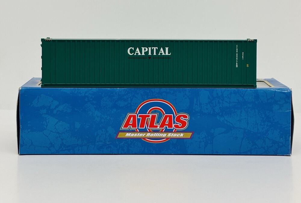 Atlas Master O Gauge Capital Lease 40' Container w/ Pins #806778 4013-1 New